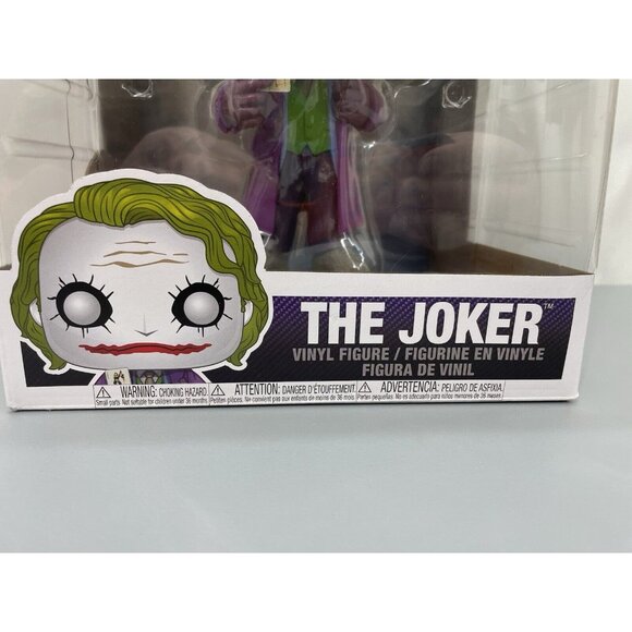 Funko Pop Heroes The Joker 334 Dark Knight Trilogy Vinyl Figure 10” Jumbo New - Picture 3 of 7